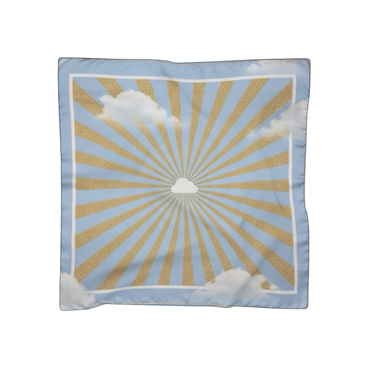 Light Skies Satin Scarf