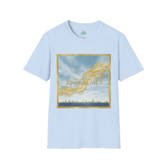 Light Skies Light Blue Cover T-Shirt